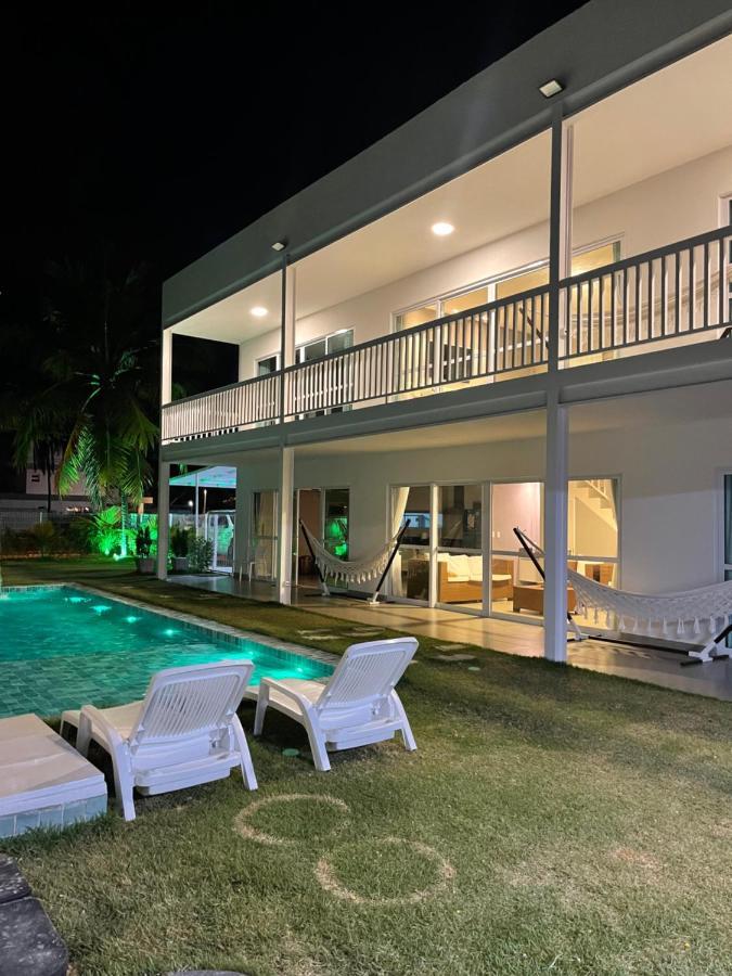 Casa Blanca Hibiscus Angra De Ipioca Maceio Villa Bagian luar foto