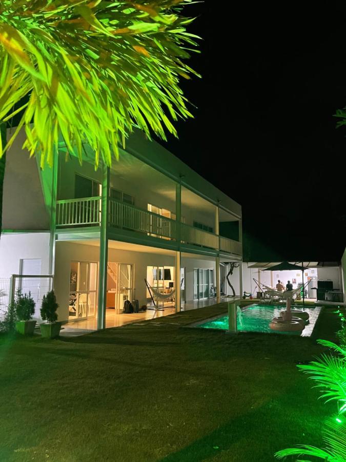 Casa Blanca Hibiscus Angra De Ipioca Maceio Villa Bagian luar foto