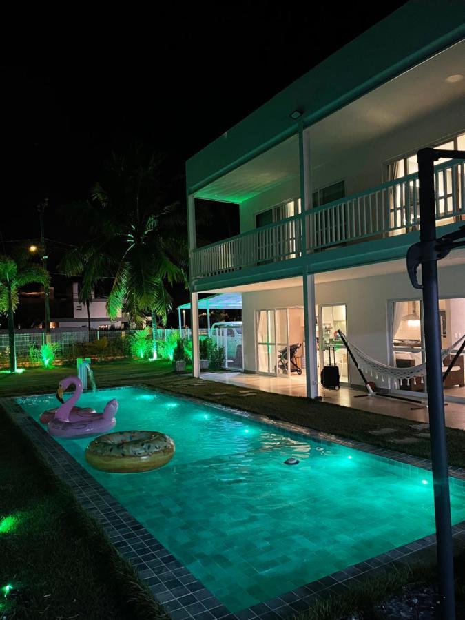 Casa Blanca Hibiscus Angra De Ipioca Maceio Villa Bagian luar foto