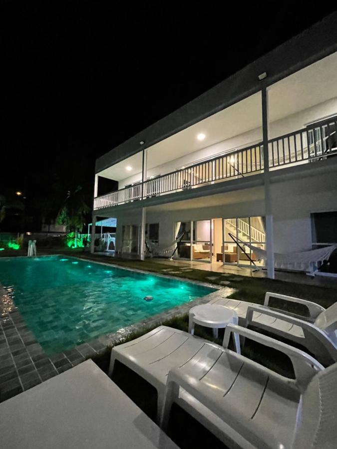 Casa Blanca Hibiscus Angra De Ipioca Maceio Villa Bagian luar foto
