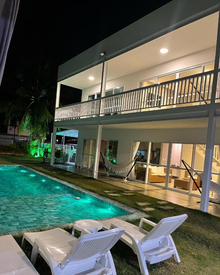 Casa Blanca Hibiscus Angra De Ipioca Maceio Villa Bagian luar foto