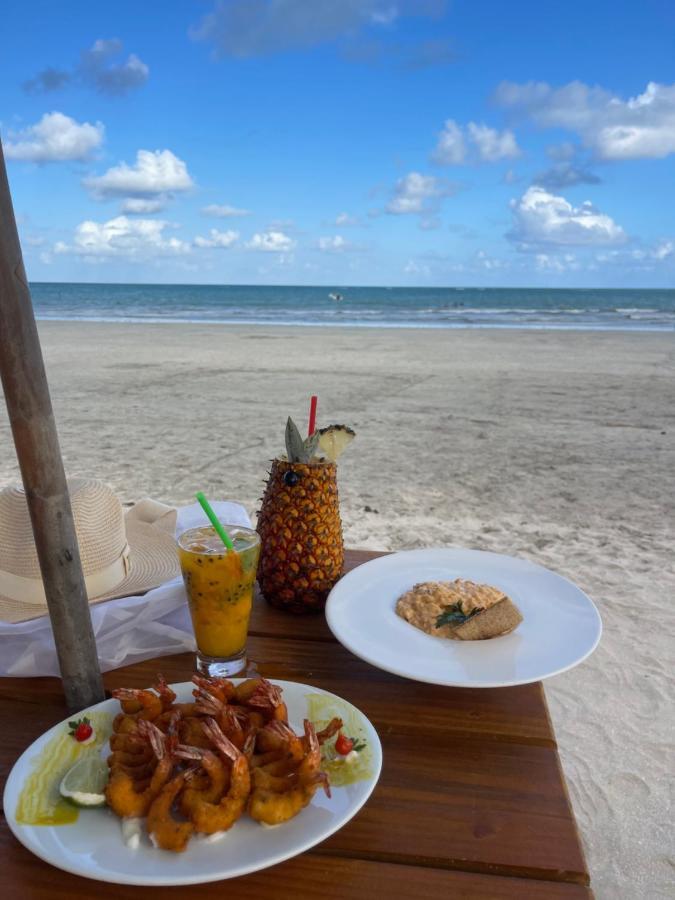 Casa Blanca Hibiscus Angra De Ipioca Maceio Villa Bagian luar foto