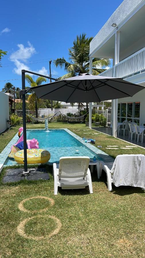 Casa Blanca Hibiscus Angra De Ipioca Maceio Villa Bagian luar foto